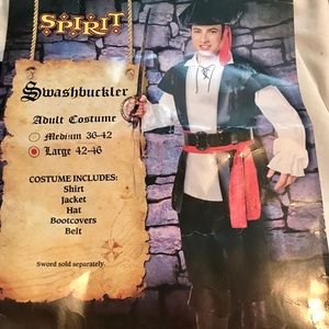 Men's Large Pirate Costume